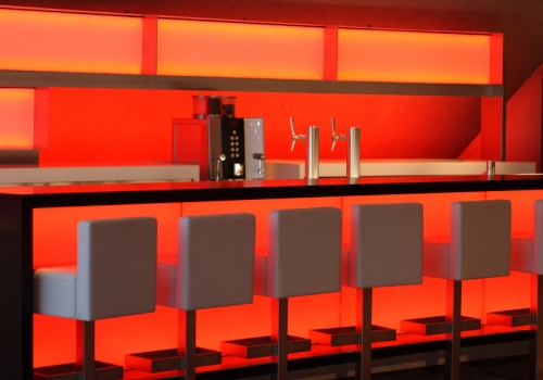 Red Lit Bar
